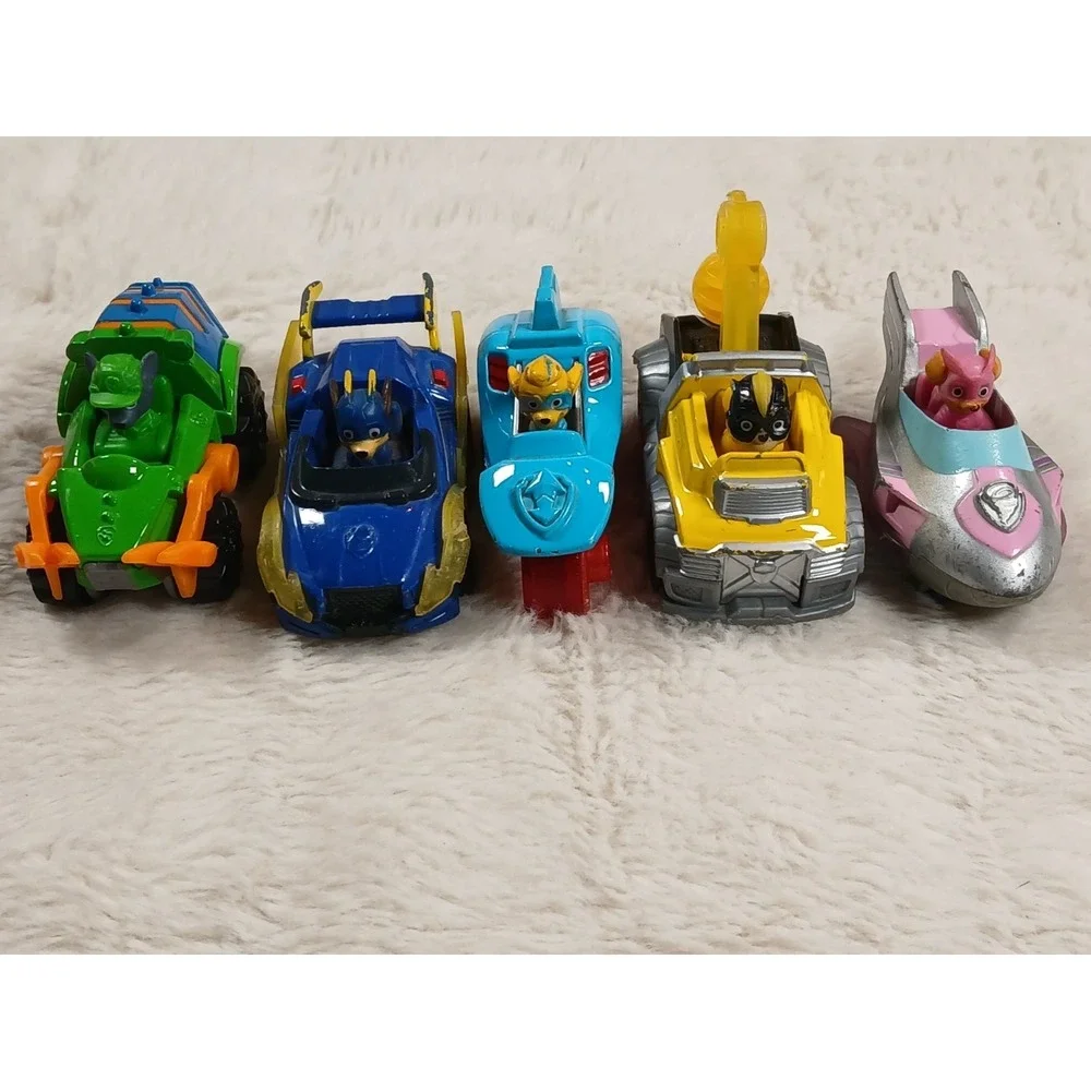 Paw Patrol True‎ Metal lot diecast Cars flames Marshall Chase
